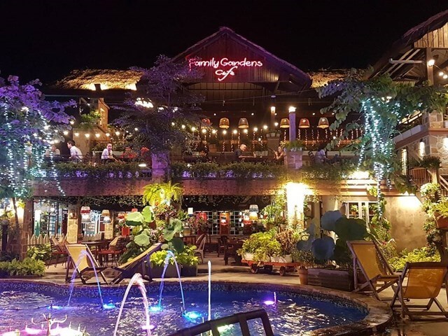 view đẹp của quán cafe sân vườn sài gòn