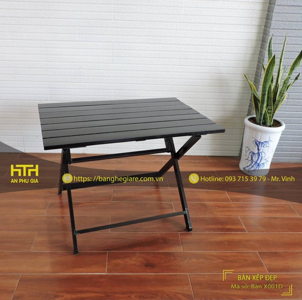 Bàn xếp X001N có thiết kế sang trọng và màu sắc ấn tượng