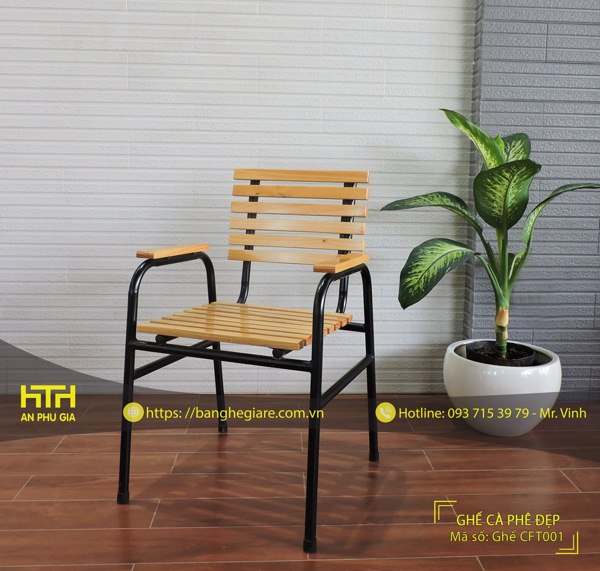 Mẫu ghế CFT001 - sự lựa chọn hoàn hảo cho nhiều không gian nội thất