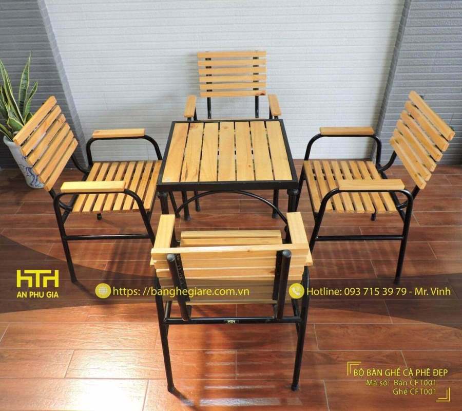bàn ghế gỗ giá rẻ hcm