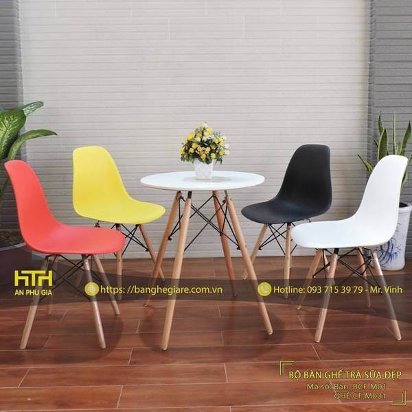 bàn ghế cho quán cà phê rẻ đẹp