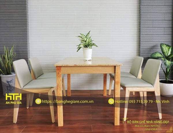 giá bộ bàn ghế quán cà phê Oba