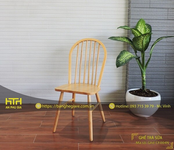 bàn và ghế cho quán trà sữa