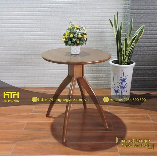 bàn ghế bán trà sữa