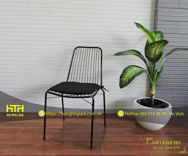 những mẫu ghế cho quán trà sữa đẹp