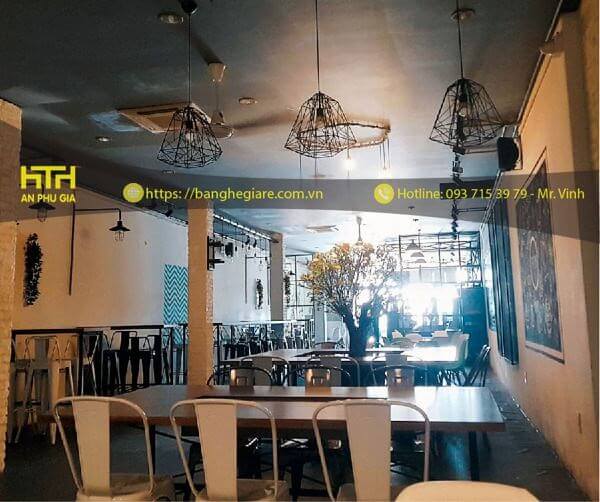 thiết kế quán trà sữa đẹp