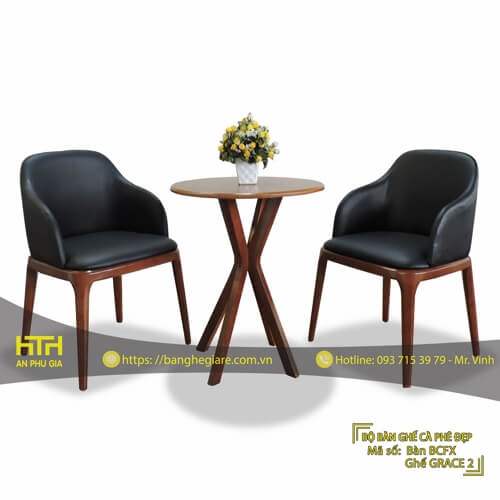 BỘ BÀN GHẾ CAFE GRACE 2 GIÁ RẺ - MÃ SỐ: CF GRACE 2