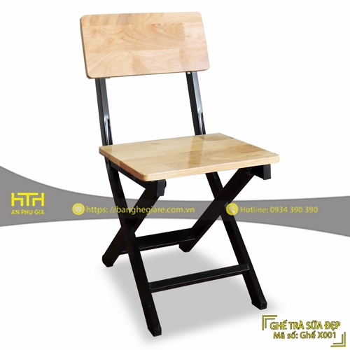 GHẾ XẾP TRÀ SỮA X001 GIÁ RẺ - MÃ SỐ: X001