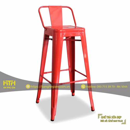 GHẾ TRÀ SỮA BAR TOLIX GIÁ RẺ - MÃ SỐ: BAR TOLIX