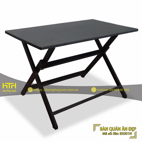 BÀN XẾP QUÁN ĂN X001N GIÁ RẺ - MÃ SỐ: BX001N