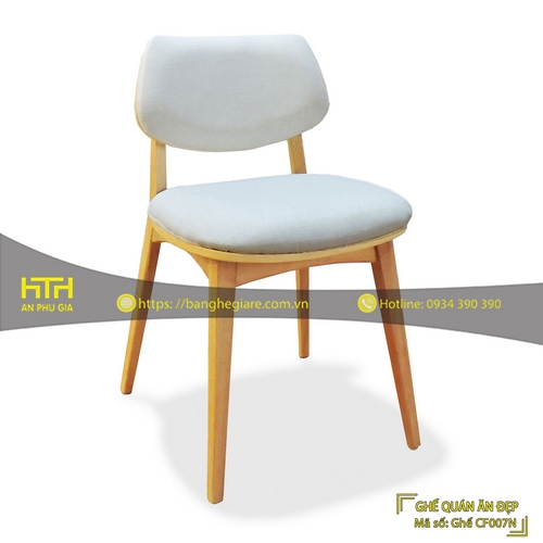 GHẾ QUÁN ĂN CF007N (CÓ NỆM) GIÁ RẺ - MÃ SỐ: CF007N