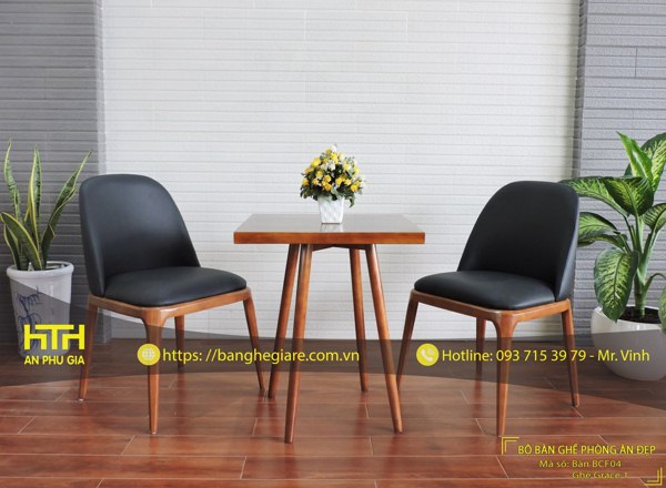 Bộ bàn ghế trà sữa TS Grace 1 ấn tượng