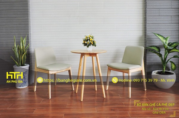 Bộ bàn ghế khách sạn KS Oba ấn tượng
