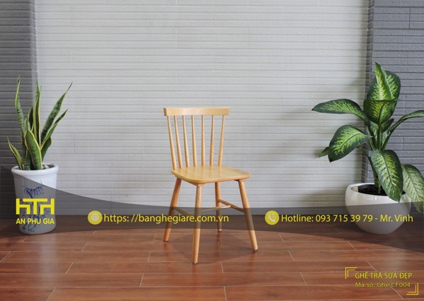 Bộ bàn ghế quán ăn QA CF004 thiết kế đẹp