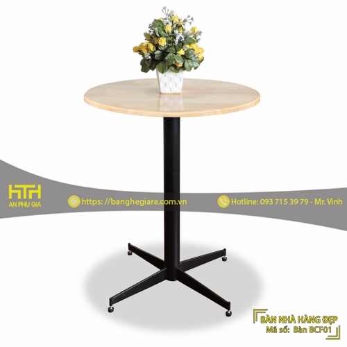 BÀN NHÀ HÀNG BCF01 GIÁ RẺ - MÃ SỐ: BCF01
