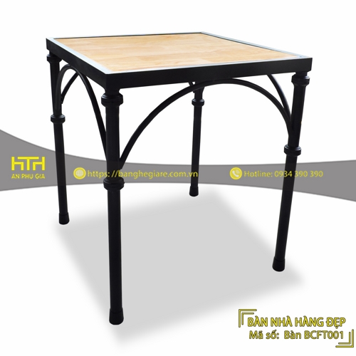 BÀN NHÀ HÀNG BCFT001 GIÁ RẺ - MÃ SỐ: BCFT001