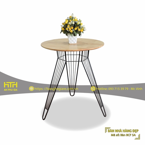 BÀN NHÀ HÀNG BCF SA GIÁ RẺ - MÃ SỐ: BCF SA