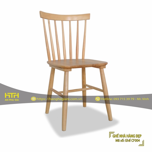 GHẾ NHÀ HÀNG CF004 GIÁ RẺ - MÃ SỐ: CF004