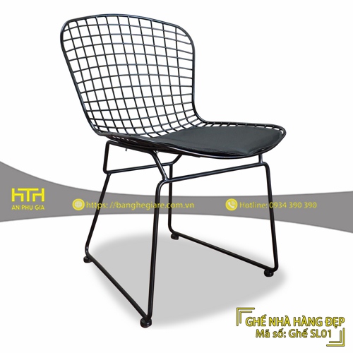 GHẾ NHÀ HÀNG SL01 GIÁ RẺ - MÃ SỐ: SL01