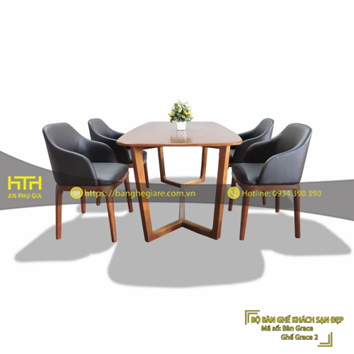 BỘ BÀN GHẾ KHÁCH SẠN -  RESORT GRACE 2 GIÁ RẺ - MÃ SỐ: KS GRACE 2