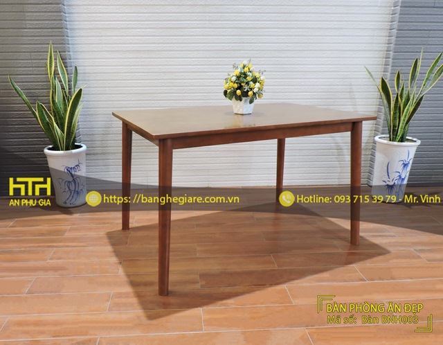 Bàn quán ăn BNH003 sang trọng