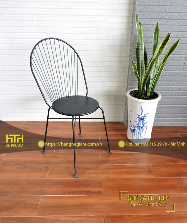 Ghế cafe sân vườn SVQ đẹp