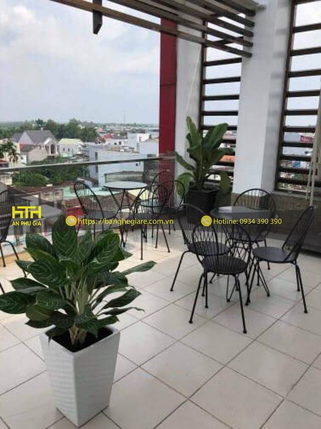 Ghế sắt cafe SVQ chất lượng