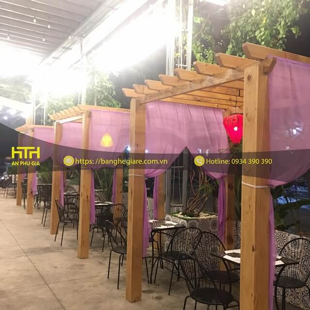 Ghế sắt cafe SVQ ấn tượng