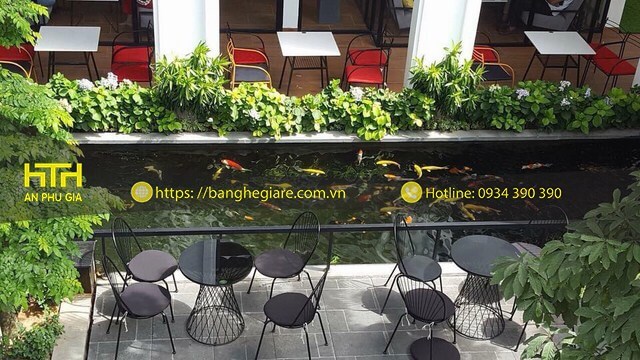 Ghế sắt cafe SVQ cao cấp