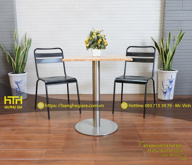 Ghế sắt cafe APG02 cao cấp