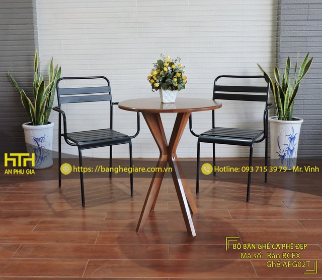 Ghế cafe APG02T thiết kế đẹp