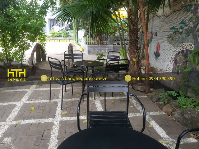 Ghế sắt cafe APG02T thiết kế đẹp