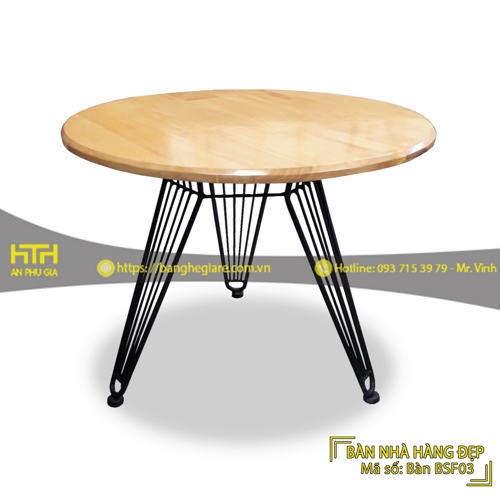 BÀN NHÀ HÀNG BSF03 GIÁ RẺ - MÃ SỐ: BSF03