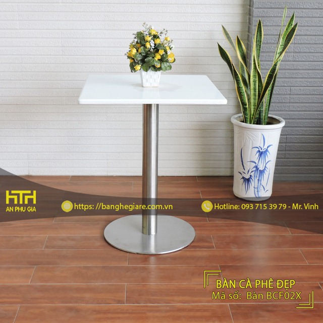 Bàn cafe BCF02X hiện đại