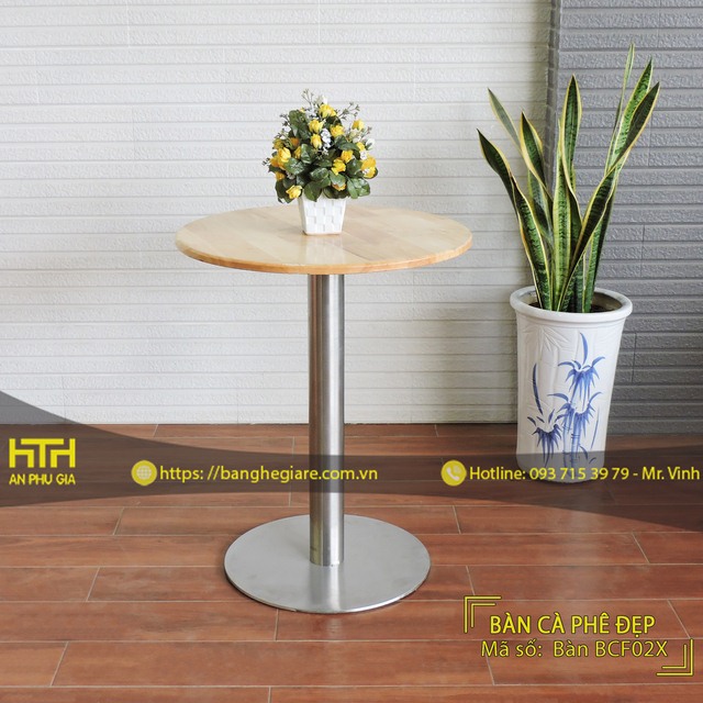 bàn cafe BCF02X thu hút