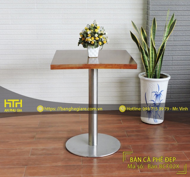 Bàn cafe BCF02X rẻ đẹp