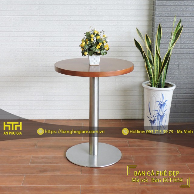 Bàn cafe BCF02X thiết kế đẹp