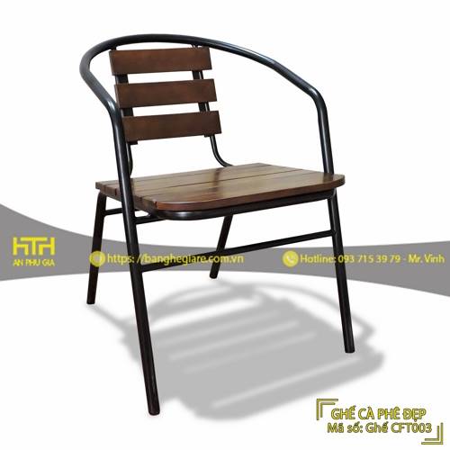 GHẾ CAFE CFT003 GIÁ RẺ - MÃ SỐ: CFT003