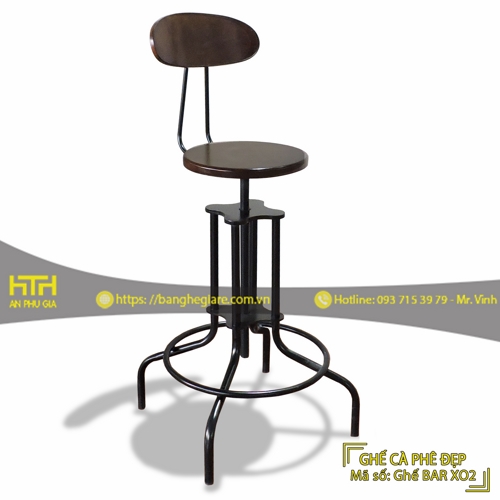 GHẾ BAR CAFE BAR XO2 GIÁ RẺ - MÃ SỐ: BAR XO2