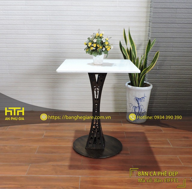 Bàn cafe Eiffel rẻ đẹp