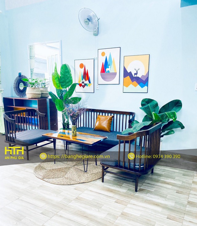 Bàn ghế Cube thiết kế hiện đại