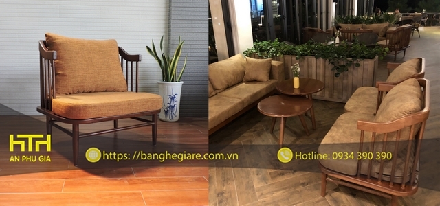 Ghế sofa cafe CUBE chất lượng