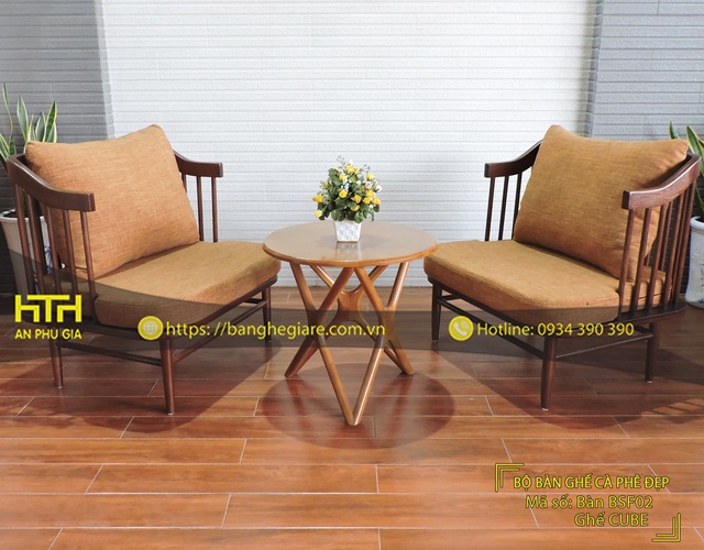 Ghế sofa cafe Cube chất lượng cao
