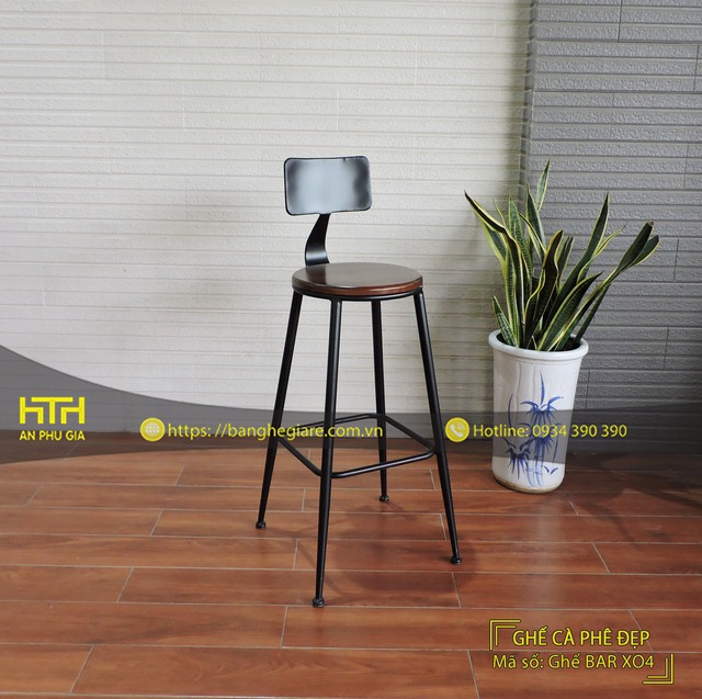 Ghế bar cafe BAR XO4 phong cách mới