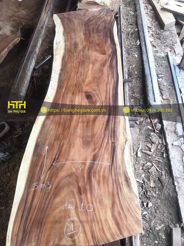 Bàn cafe gỗ me tây độ bền cao