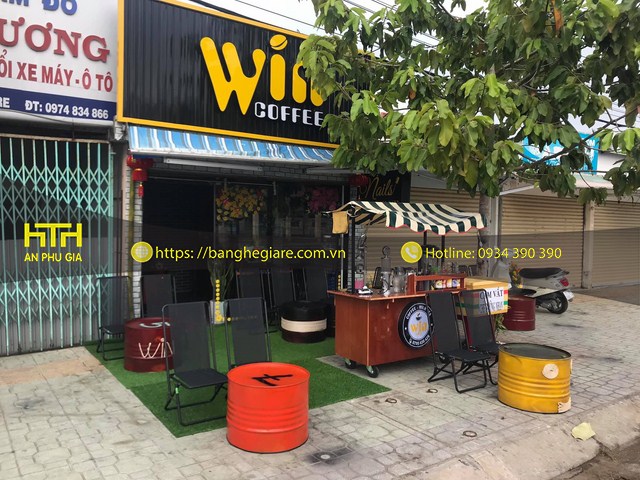 Ghế xếp cafe X003 bền đẹp