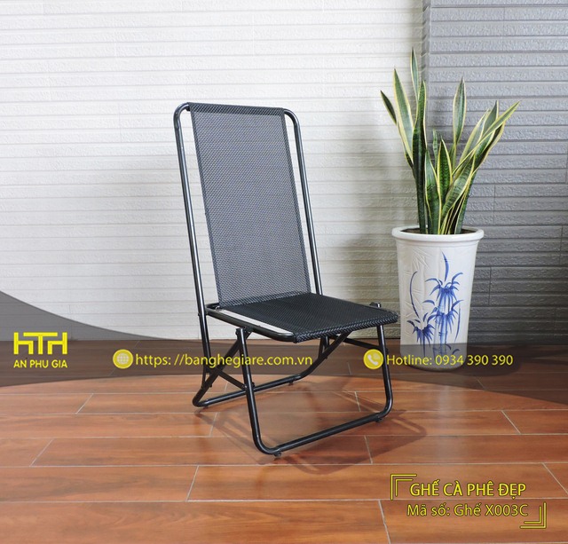 Ghế xếp cafe X003 giá rẻ