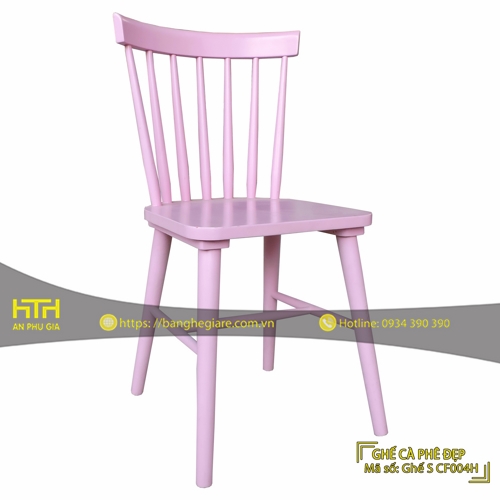 GHẾ GỖ CAFE S CF004H GIÁ RẺ - MÃ SỐ: S CF004H