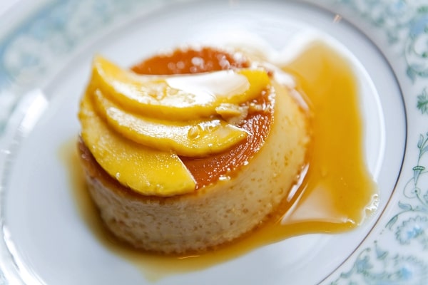 cách làm bánh flan uống trà sữa