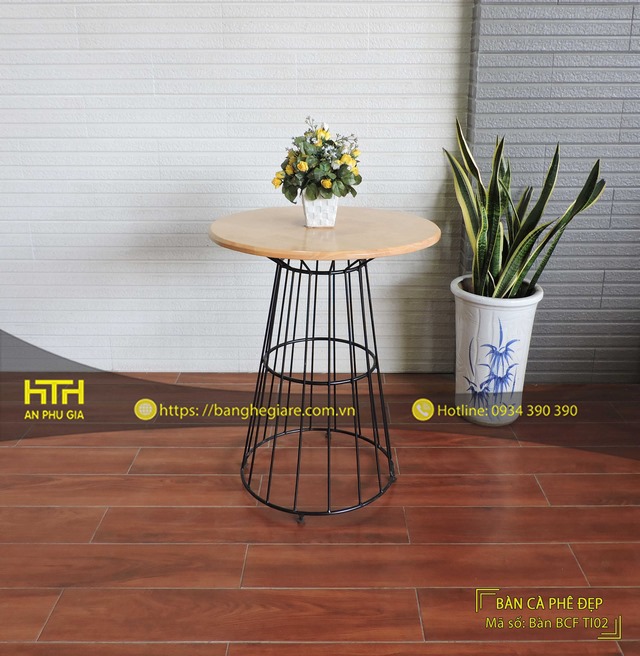 Bàn cafe BCF TI02 sang trọng